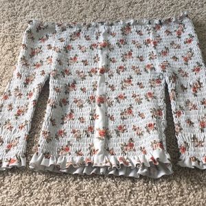 Off the shoulder shirt